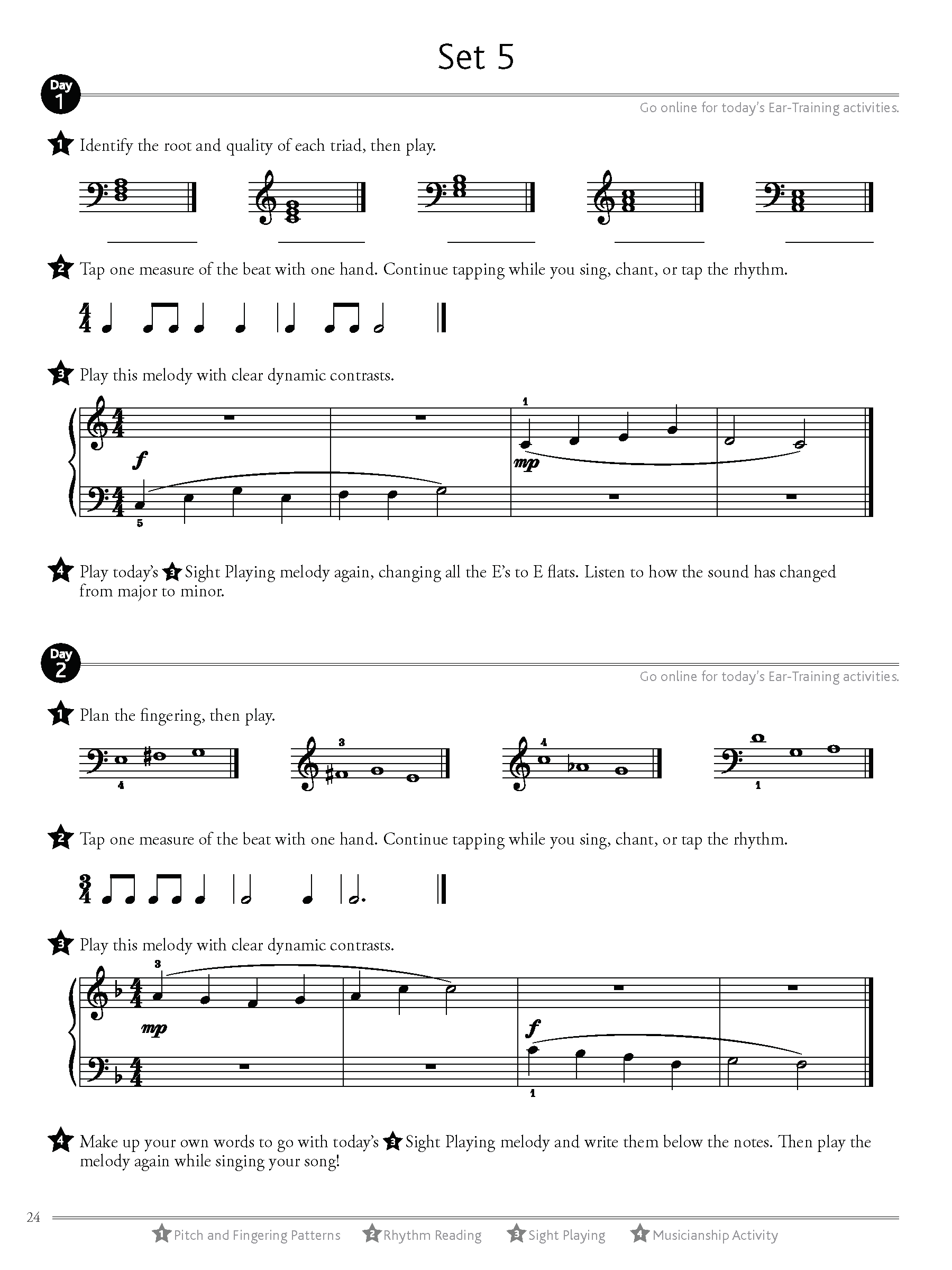 Four Star® Sight Reading and Ear Tests Level 1 - Image 3