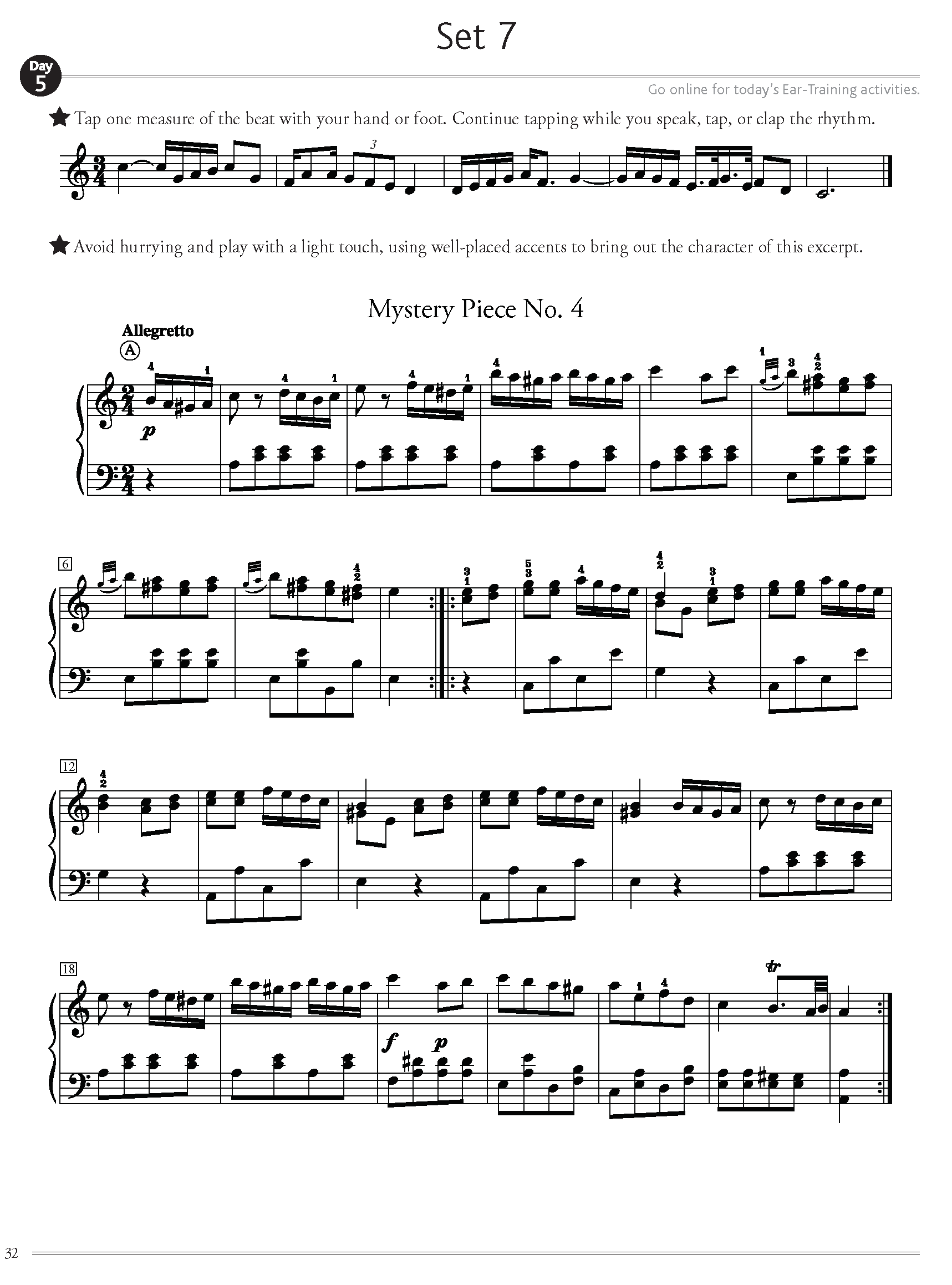 Four Star® Sight Reading and Ear Tests Level 10 - Image 3