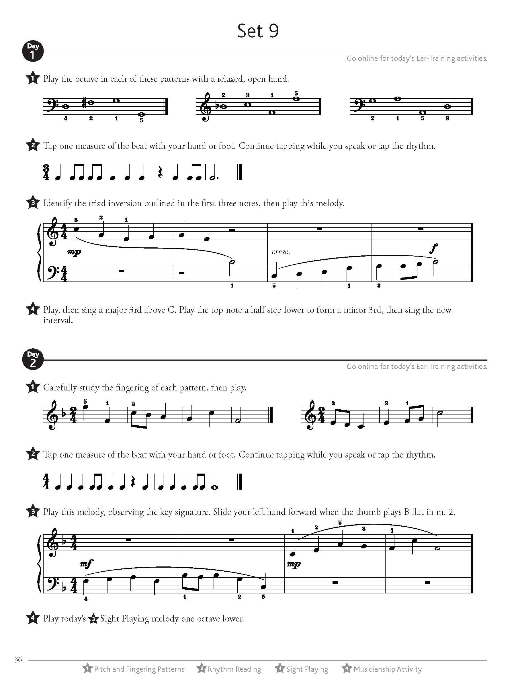 Four Star® Sight Reading and Ear Tests Level 2 - Image 3
