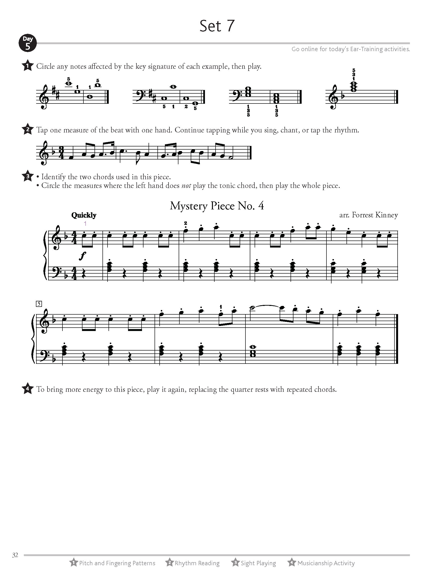 Four Star® Sight Reading and Ear Tests Level 4 - Image 3